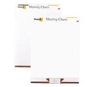 Bloc Meeting Chart 3m Uni - Paquet De 2