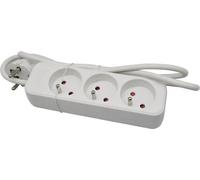 Bloc ménager - GAO - 3 prises 2P+T - Avec protection enfants, conforme NF