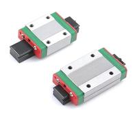 Bloc MGN12H MGN12C for Guide de Rail coulissant linéaire Miniature MGN12 12mm, 1 pièce(MGN12H Black Red)