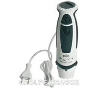 Bloc moteur complet pour batteur Braun - Blanc/Gris MQ5000 - Pièce d'origine constructeur