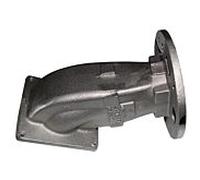 bloc moulé à bride de brûleur Wolf 2482843 pour MGK