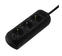 Bloc Mult 3 Prises, 3m, Noir