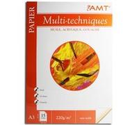 Bloc Multi-Techniques - A3 - 15 Feuilles - 220G/M2- Amt