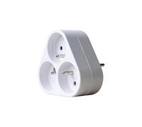 Bloc multiprise 230 V DG-ZFB01/03A blanc x3