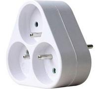 Bloc multiprise 230 V GAO DG-ZFB01/03A blanc x3 G