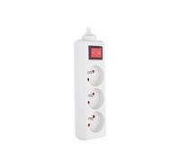 Zenitech - Bloc multiprise 3 Prises 16A (2P+T) câble 4m