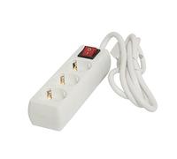 Bloc multiprise 3x16A avec interrupteur - 1,5m - Blanc (SCH)