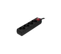 Bloc multiprise, 4 prises avec interrupteur velleman eb4blns