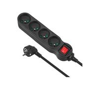 Maclean MCE180 rallonge Electrique Band Barrette d'alimentation 4 Prises (1.4 m)