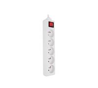 Zenitech - Bloc multiprise 5 Prises 16A (2P+T) câble 4m