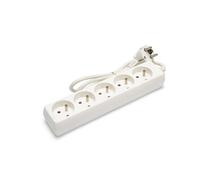 Bloc multiprise 5 prises 16A avec câble 1m - VELAMP - MULTIP-FR-5