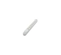 CHACON Bloc multiprise 8 prises 16A avec interrupteur, câble 3 m HO5VV-F 3x1,5 mm² blanc