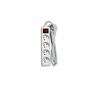 chacon bloc multiprise avec interrupteur 4 prises 16a 3m blanc Blanc