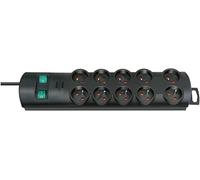 Bloc multiprise avec Interrupteur Brennenstuhl 1153304120 x10 Noir fiche FR 1 pc(s)