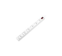 Bloc multiprise avec interrupteur LPS232 x6 blanc contact de protection