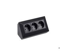 Bloc multiprise - CHILITEC - 3 voies - Noir - 230V 50Hz - 16A 3600W