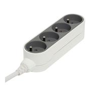 Chacon - Bloc multiprise Design 4x16A 1,5m - Gris gris