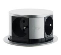 Bloc escamotable 4 prises compact Otio