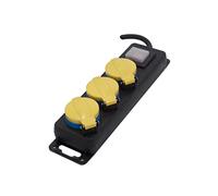 Bloc multiprise étanche 3x16A avec interrupteur - 3m (SCH)
