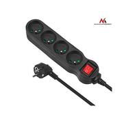 Bloc multiprise - Maclean Energy - MCE181 - 4 prises - Interrupteur éclairé - 2300W - 3 m