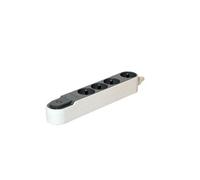 Bloc multiprise parafoudre avec interrupteur 4 prises 16A 3m Gris