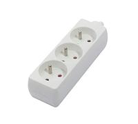 Bloc multiprise sans Cordon 3x16A - Blanc - Chacon