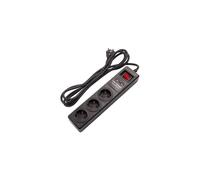 Bloc Multiprises 3 Prises Type F Schuko EU + 2xUSB 3m