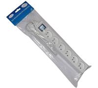 Bloc multiprises avec interrupteur - 6 prises - 16 A