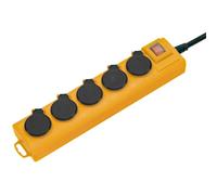 Bloc multiprises extérieur Brennenstuhl Super-Solid SL 554 FR 5x16A IP54 Jaune