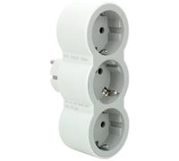 Bloc Multiprises Legrand 694518/ 3 Prises/ Blanc Et Gris.