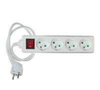 Bloc multiprises x 4 avec interrupteur