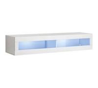 Bloc Mural Design LED "Fly II" 160cm Blanc Blanc G