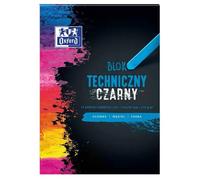 Bloc Note - Bloc De Feuilles Oxford - 400093231 - Bloc Technique A4 10k Noir