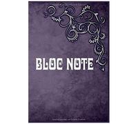 Bloc Note: Carnet De Notes,Mon Bloc Note, Notepad, Je Note Mes Idées,Notebook,Diary 120 Pages Lignées, Pour Écrire,Calligraphie, Dimensions 6x9 Inches