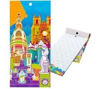 Bloc note magnétique - Carnet Formalist City - Pylones Nantes G