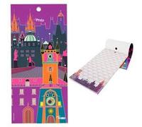 Bloc note magnétique - Carnet Formalist City - Pylones Praha G