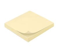 Bloc note repositionnable 100 feuilles 75x75mm (jaune)