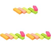 Bloc Note Repositionnable Néon 5x100 Feuilles 50x15mm (Lot De 3)