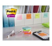Bloc-note super sticky Recycling notes, coloré