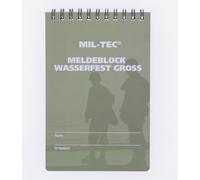 Bloc note waterproof Import - Grand modèle - Miltec