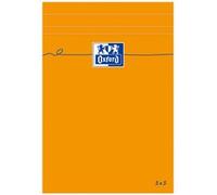 Bloc-notes, 110x170mm, quadrillé, 80 feuilles, orange