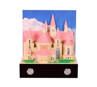 Bloc-notes 3D à détacher - Calendrier 3D 2026 - Bloc-notes hebdomadaire créatif - Calendrier des pièces de temps - Notes adhésives pour bureau, maison, cadeaux de Noël à faire soi-même (église