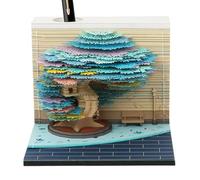 Bloc-notes 3D, arbre 2026, calendrier de bureau à déchirer, sculpture en papier, décoration pour la famille, les étudiants, les enseignants, les pendaisons de crémaillère, les vacances, Noël, le
