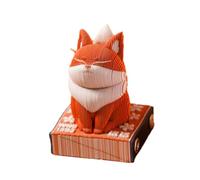 Bloc-notes 3D, bloc-notes artistiques, notes adhésives fantaisie, notes adhésives fantaisie en papier de renard, notes adhésives gravées au laser, convient pour la prise de notes, les ornements