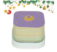 Bloc-notes 3D - Cabane d'arbre 3D - Sculpture papier de bureau détachable pour enfant, étudiant, écriture, planification, lieu de travail, étude, décoration d'intérieur, festival, vacances