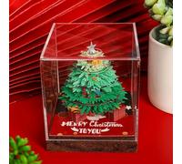 Bloc-notes 3D Calendrier artistique 2025 Sculpture en papier 3D exquise Calendrier d'arbre de Noël Pièce de temps Noël Bureau créatif pour l'école, la maison, le bureau, la décoration