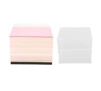 Bloc-notes 3D fleur arbre de mer île papier sculpture Art bloc-notes d'art 3D avec calendrier 2026 pour ornement de bureau (Rose)