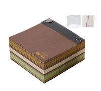 Bloc-notes 3D : format papier , planificateur de notes de productivité, planificateur d'horaire de bureau, rappel créatif de bureau | Conception de calendrier mensuel pour planif