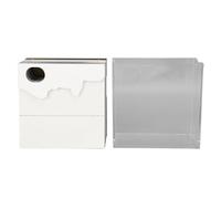 Bloc - Notes 3D Memo Pad Multifonction, Calendrier 2024, Stickers Pratiques, Cadeau de Noël - Design Château 3D, Note et Organisation Quotidienne