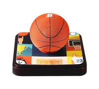 bloc-notes 3d, notes autocollantes 3d, Carnet de notes Post it 3D, calendrier de basket-ball, tranche de temps, Notes Post it déchirables, Sculpture, décoration de bureau, 2025